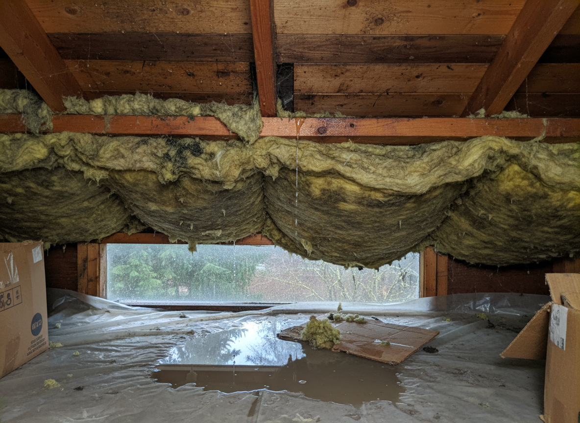 How Rainy Milwaukie Winters Affect Attic Insulation Performance
