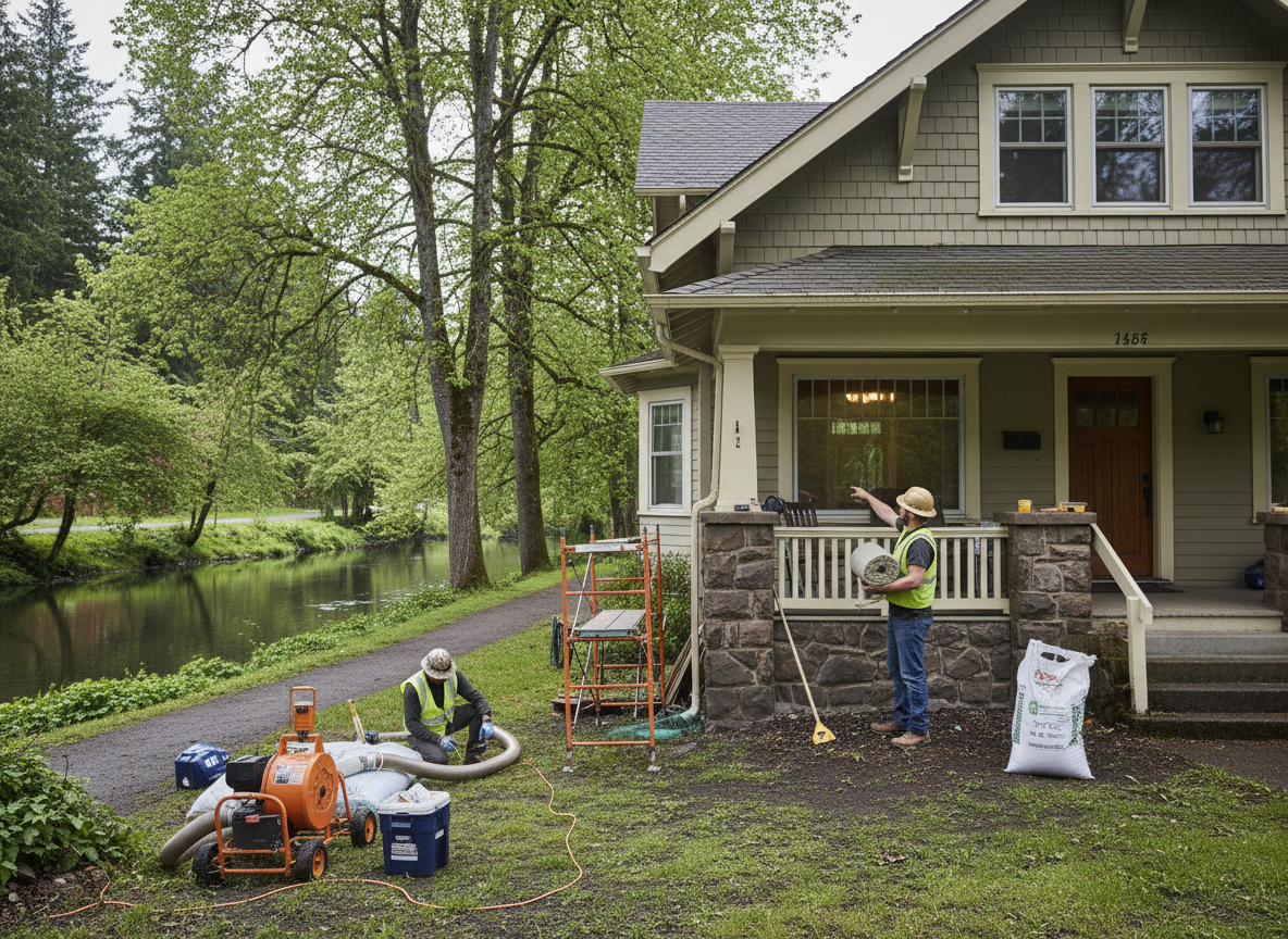 Local Considerations for Insulating Milwaukie Homes Near Johnson Creek