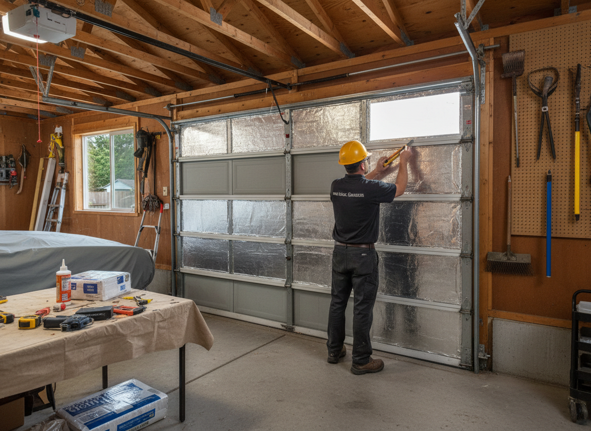 Garage Door Insulation in Milwaukie, OR