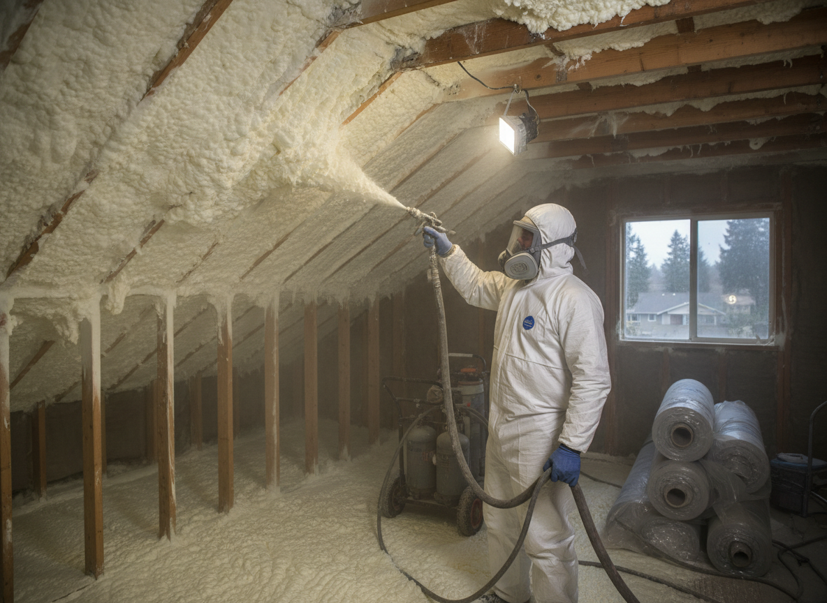 Spray Foam Insulation in Milwaukie, OR